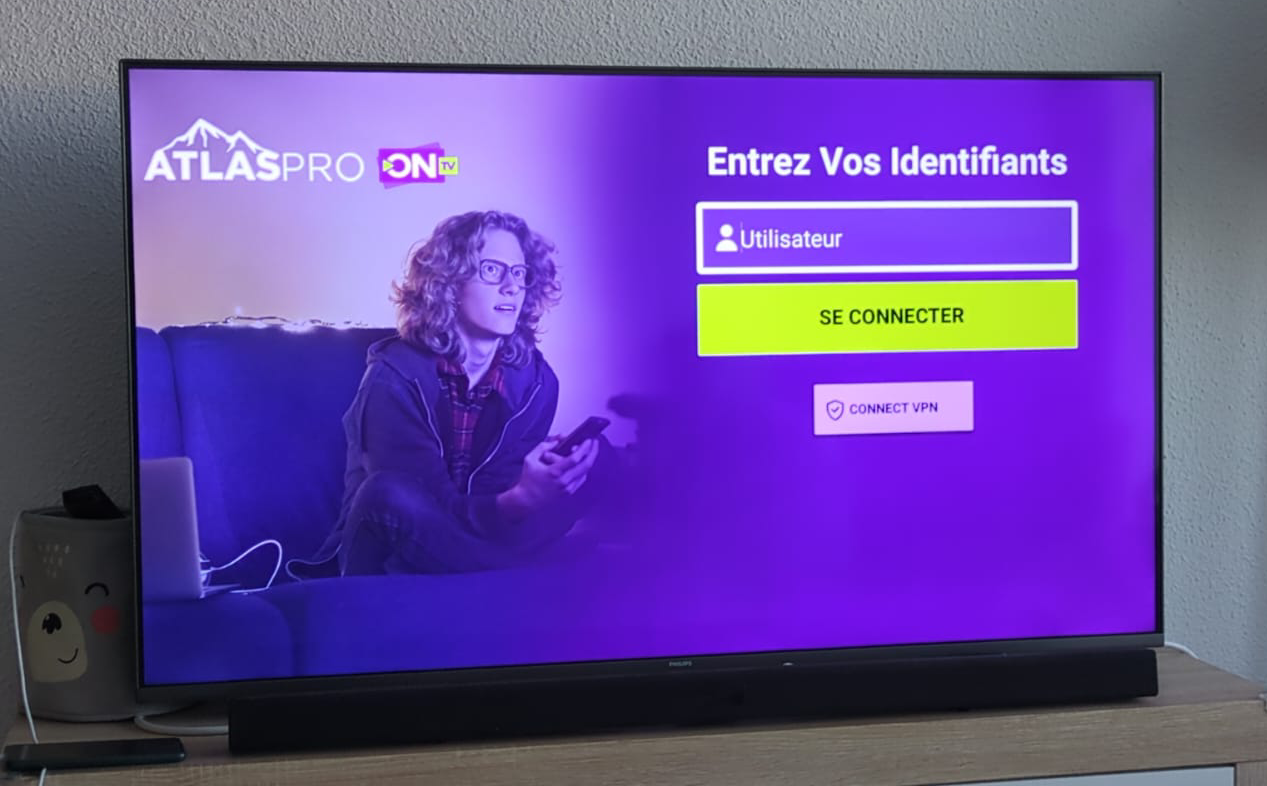 comment installer atlas pro sur la tv